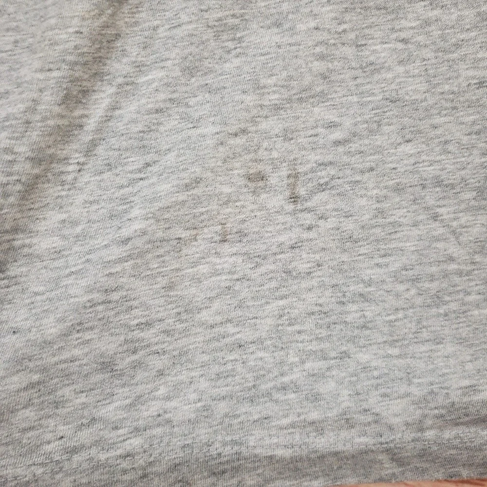 True‎ Religion Shirt Mens XL Heather Gray Graphic Long Sleeve Tee Horseshoe Logo